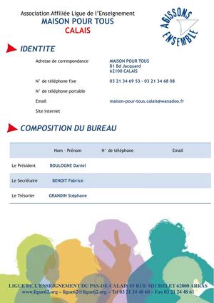 CALAIS MAISON POUR TOUS