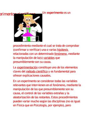 Experimentos Científicos