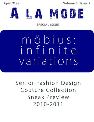 A La Mode Newsletter - April/May Special Issue: Senior Fashion Design Couture Collection Sneap Preview