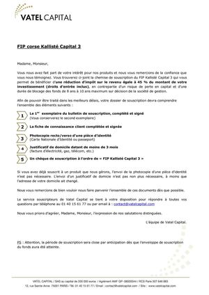 Fip corse Kallisté Capital 3