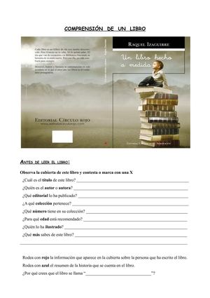 Un libro hecho a medida