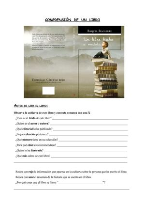 Un libro hecho a medida