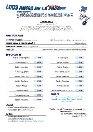 Carte des propositions
