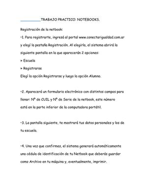 trabajo practico netboks