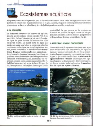 Ecosistemas Acuaticos I (Aguas Continentales)