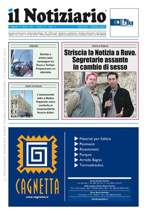 il Notiziario • Ruvo-Terlizzi • 15 Aprile 2011