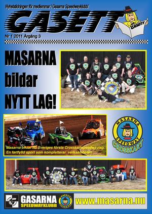 Gasett 2011 nr 1 Crosskart