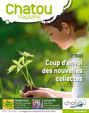 Chatou Magazine du mois d'avril 2011