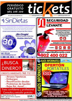 Periodico Tickets Ed63 6 de Abril de 2011