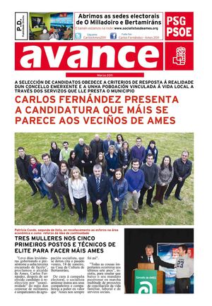 Xornal Avance - PSOE Ames (Marzo 2011)