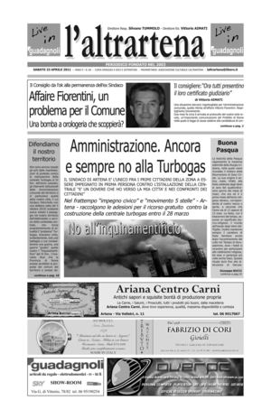 L'Altrartena - Aprile 2011