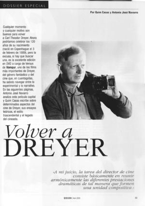 Dossier - Carl Th. Dreyer