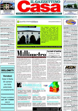 Gazzettino Casa 03/04/2011