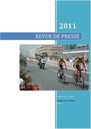 Revue de Presse ASM 85 2011