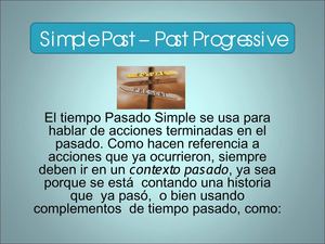 Simple Past – Past Progressive