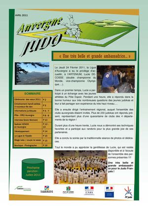 Auvergne Judo (Avril 2011)