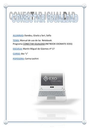 Manual de las netbooks