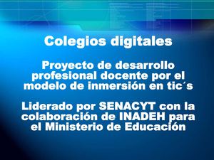 Lanzamiento Oficial de Colegios Digitales