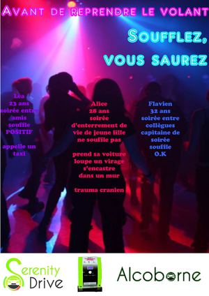 Affiche Alcoborne Serenity Drive