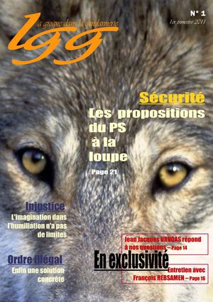 La Grogne dans la Gendarmerie - n° 1 - 1er trimestre 2011 -