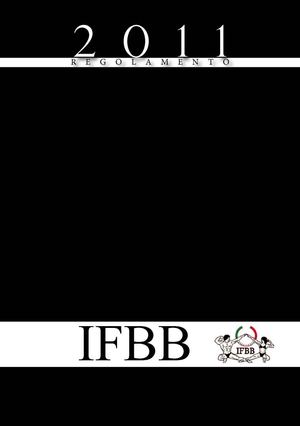Regolamento IFBB 2011