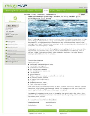 Dexa Wave Energy - Providing Cheap Reliable Green Electricity 