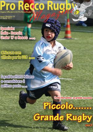 Pro Recco Rugby Magazine 19/10