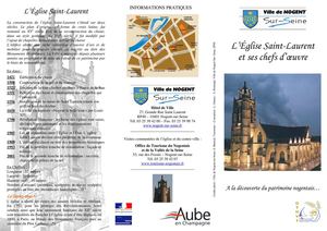 Guide : l'Eglise Saint-Laurent de Nogent-sur-Seine et ses chefs d'oeuvre