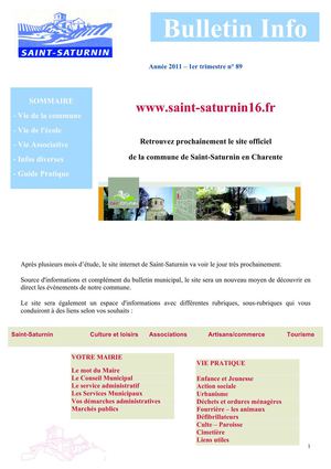 Bulletin Municipal n°89