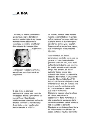 La ira descontrolada