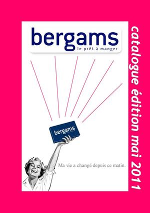 Catalogue bergams - édition mai 2011