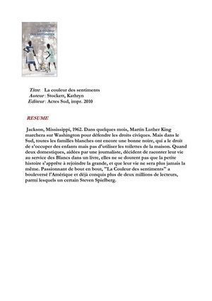 Nouveautés Romans adultes