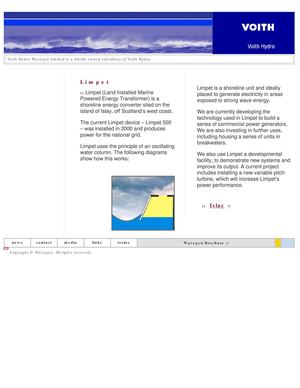 Limpet (Land Installed Marine Powered Energy Transformer)