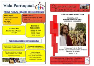 17-4-2011_HOJA PARROQUIAL CRISTO REY-MERIDA
