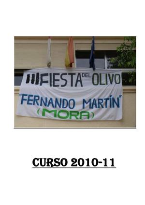 III FIESTA DEL OLIVO EN EL COLE.