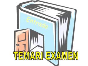 TEMARI EXAMEN ENTRENAMENT II