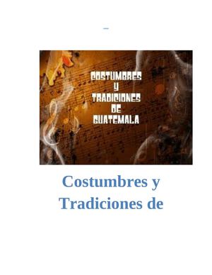 Costumbres & Tradiciones 