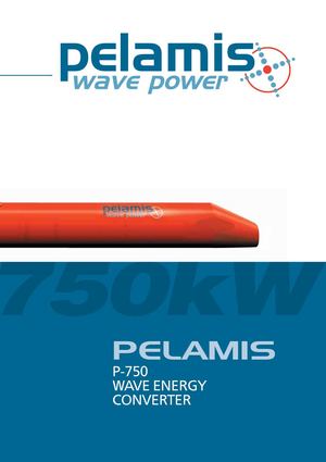 P-750 WAVE ENERGY CONVERTER 