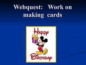 Webquest 6º básicos Inglés