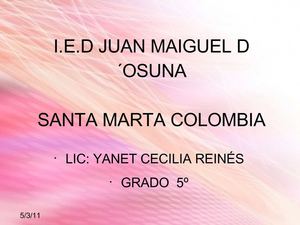 PERIODOS DE LA HISTORIA DE COLOMBIA