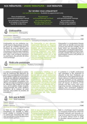 CHM-Montalivet - Les THÉRAPEUTES et praticiens