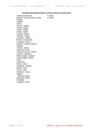 TEATRO INSULA DE BARATARIA 98-99