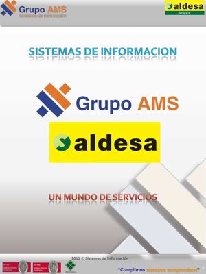 PORTFOLIO SISTEMAS DE INFORMACION - GRUPO AMS