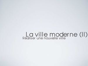 Brasilia, la ville moderne rêvée ?