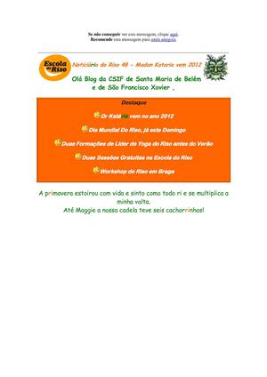 [Noticiári​o do Riso] Cachorrinh​os do Riso