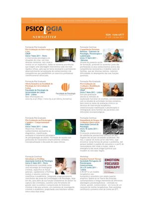 Newsletter Psicologia​​.pt Nr. 339