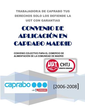 CONVENIO DE APLICACIÓN EN CAPRABO MADRID