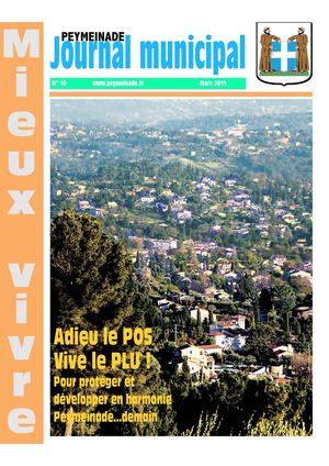 Journal Municipal de Peymeinade - Mars 2011