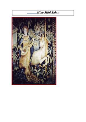 Hinc Mihi Salus