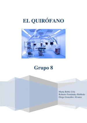 Normas arquitectonicas de un quirofano